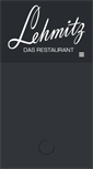 Mobile Screenshot of lehmitz-weinstuben.de